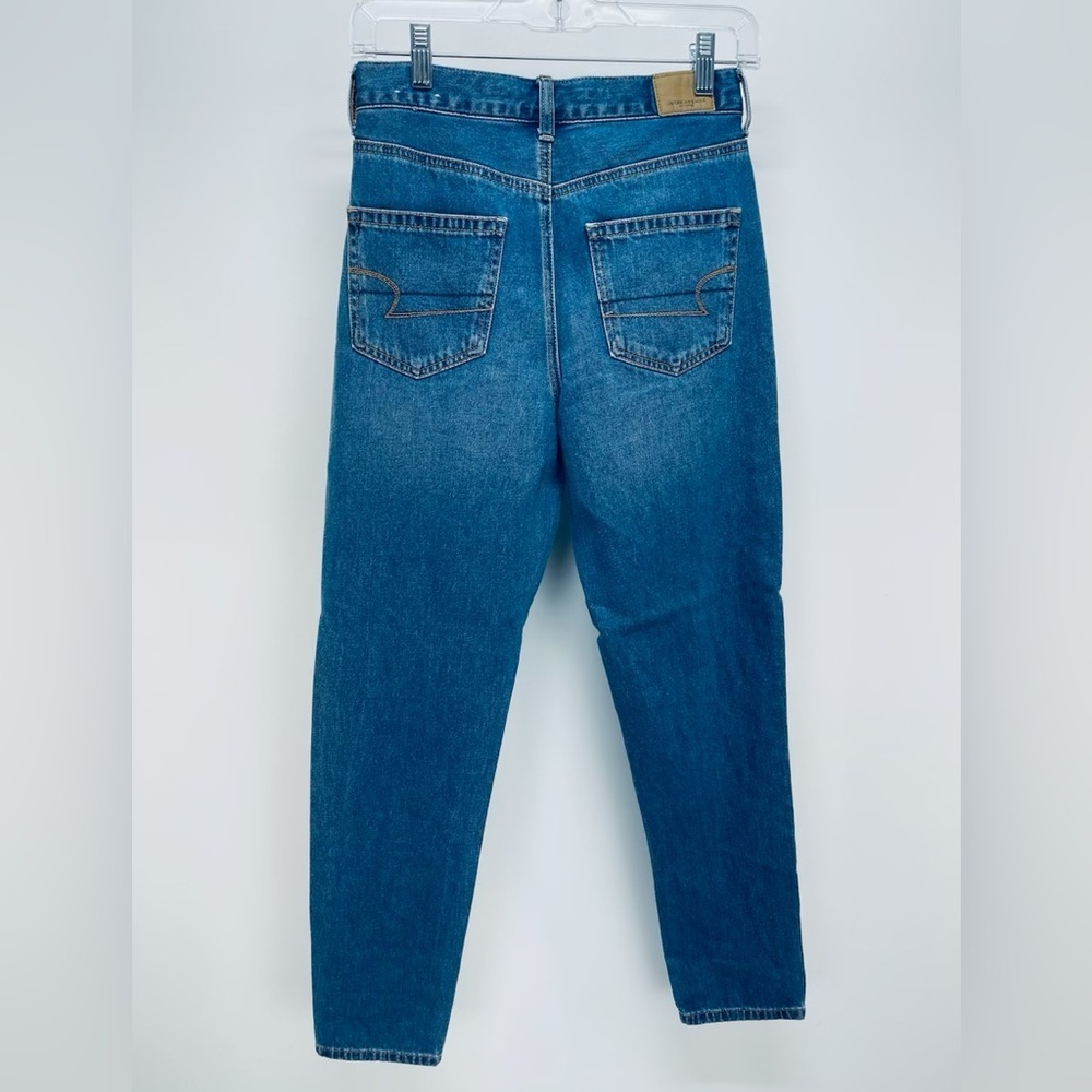 Américan Eagle Outfitters Women’s Jeans Straight Blue Regular Size 2 - Picture 5 of 8